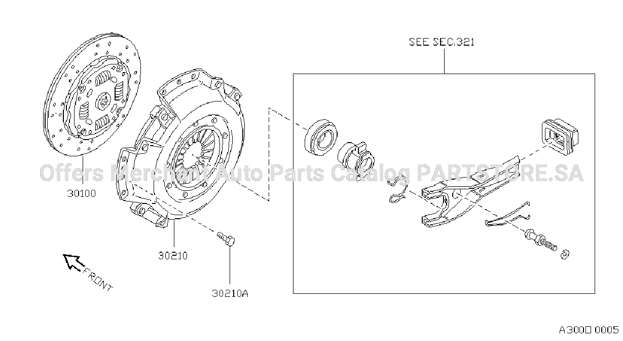 Clutch Cover Disc Release Parts