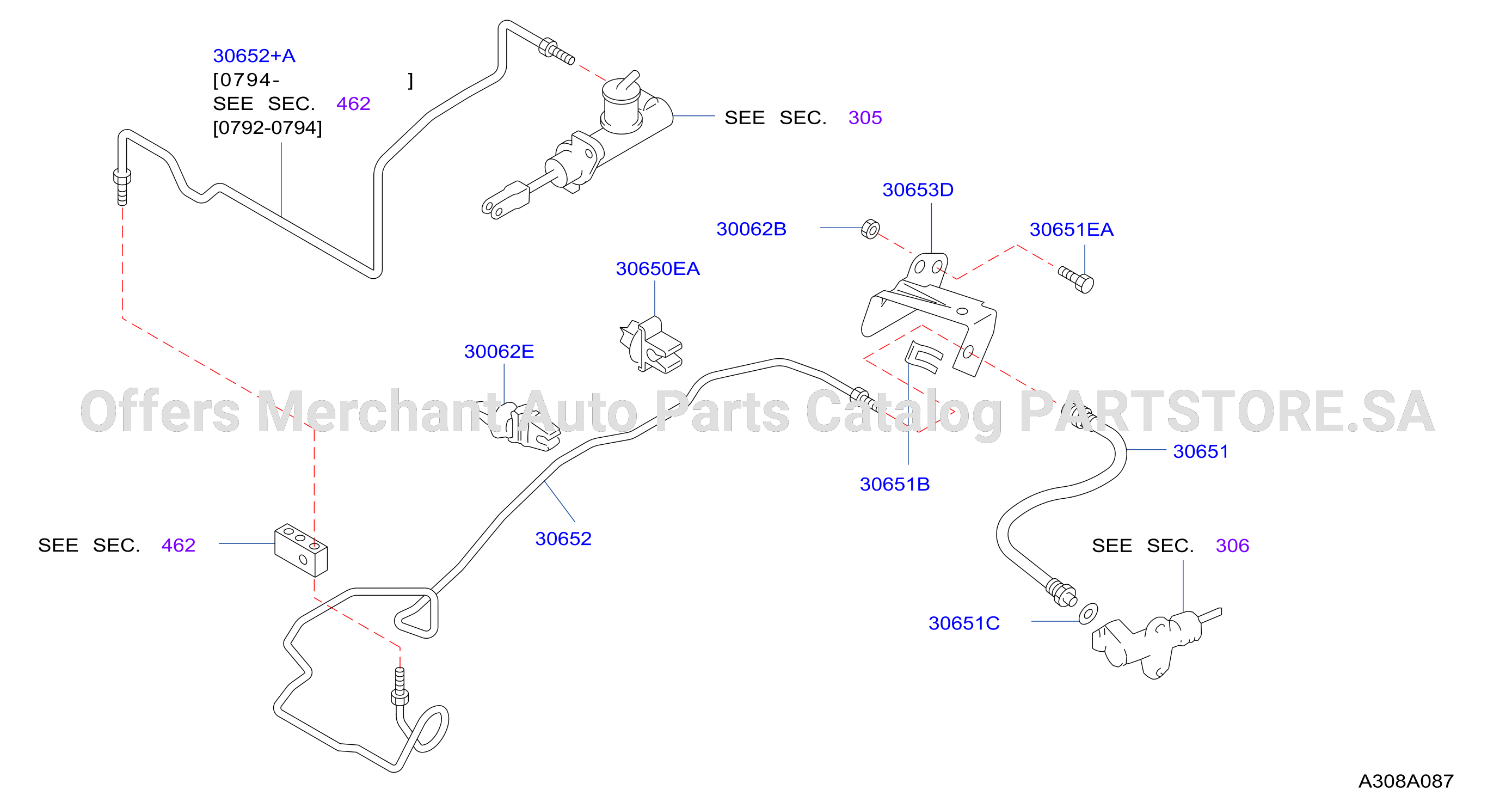 Clutch Piping