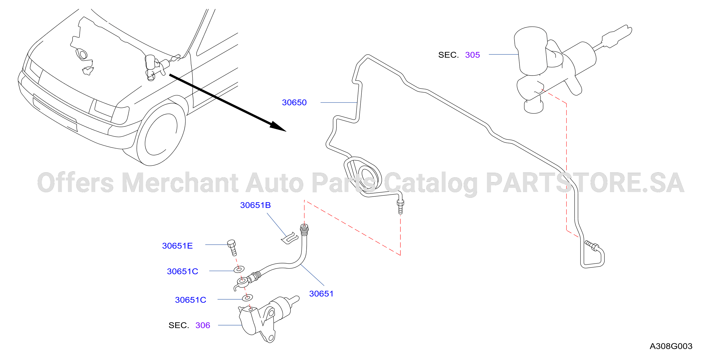 Clutch Piping