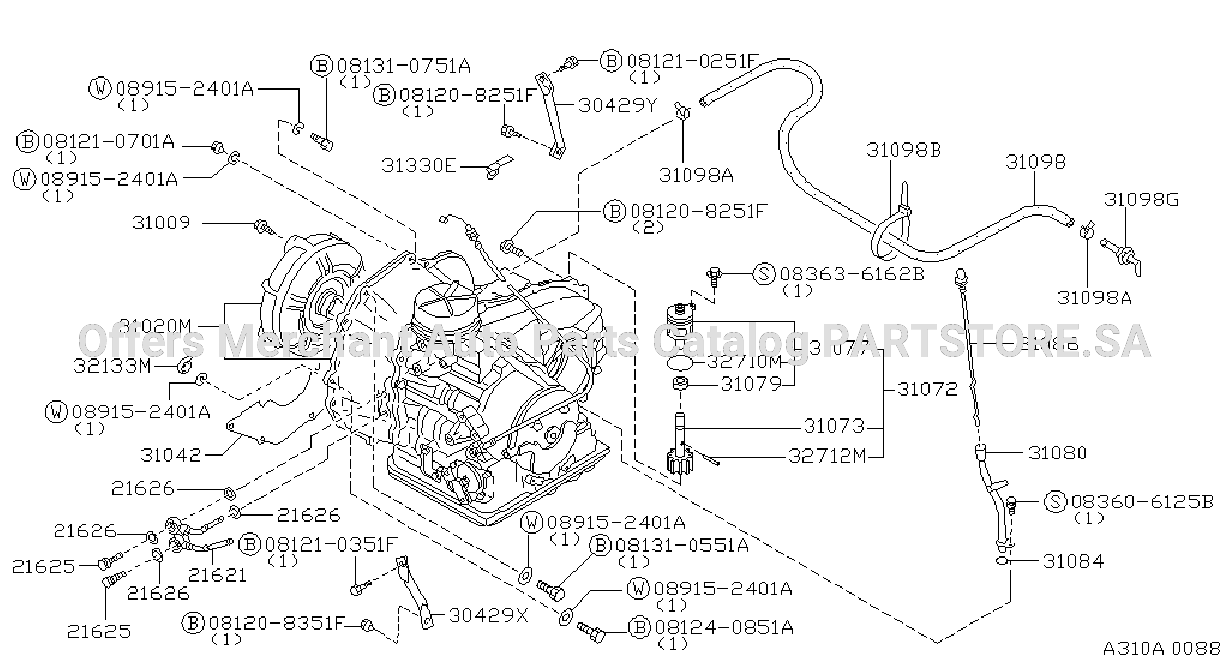 Auto Transmission Transaxle Fitting