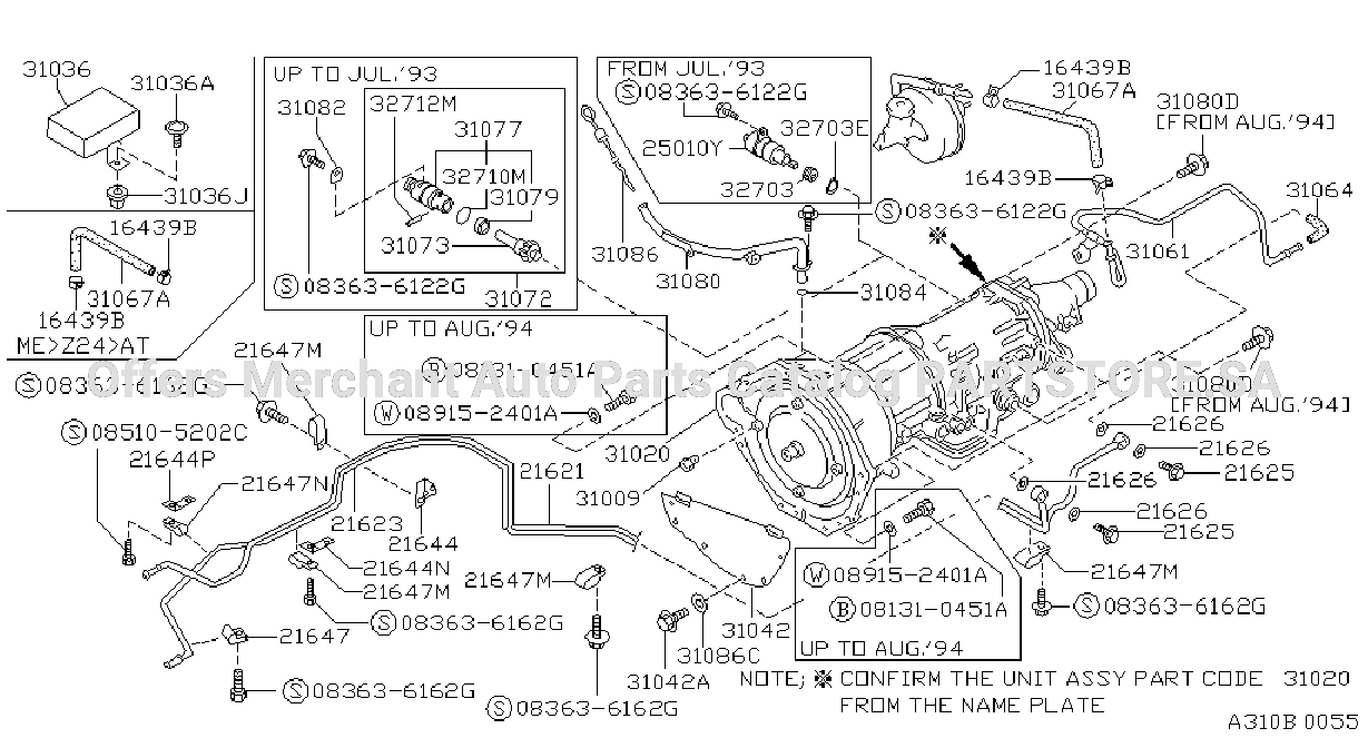 Auto Transmission Transaxle Fitting