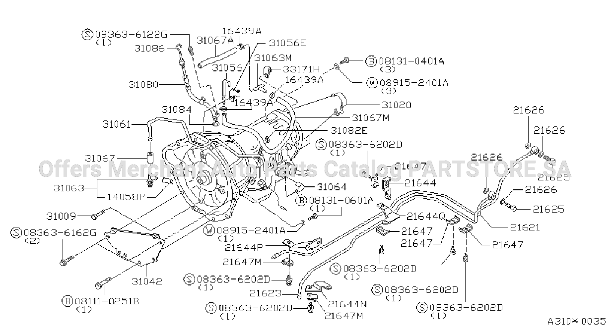 Auto Transmission Transaxle Fitting