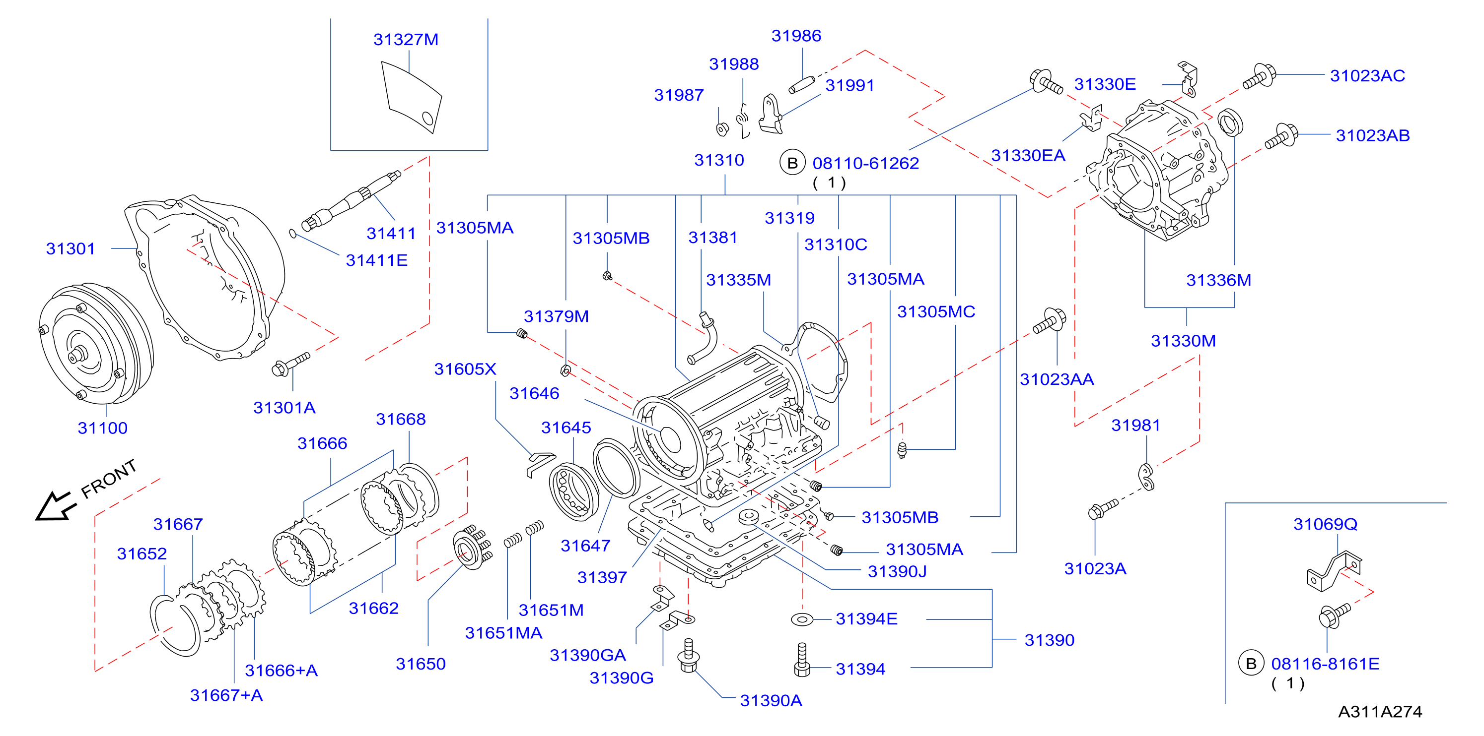 Torque Converter Housing Case