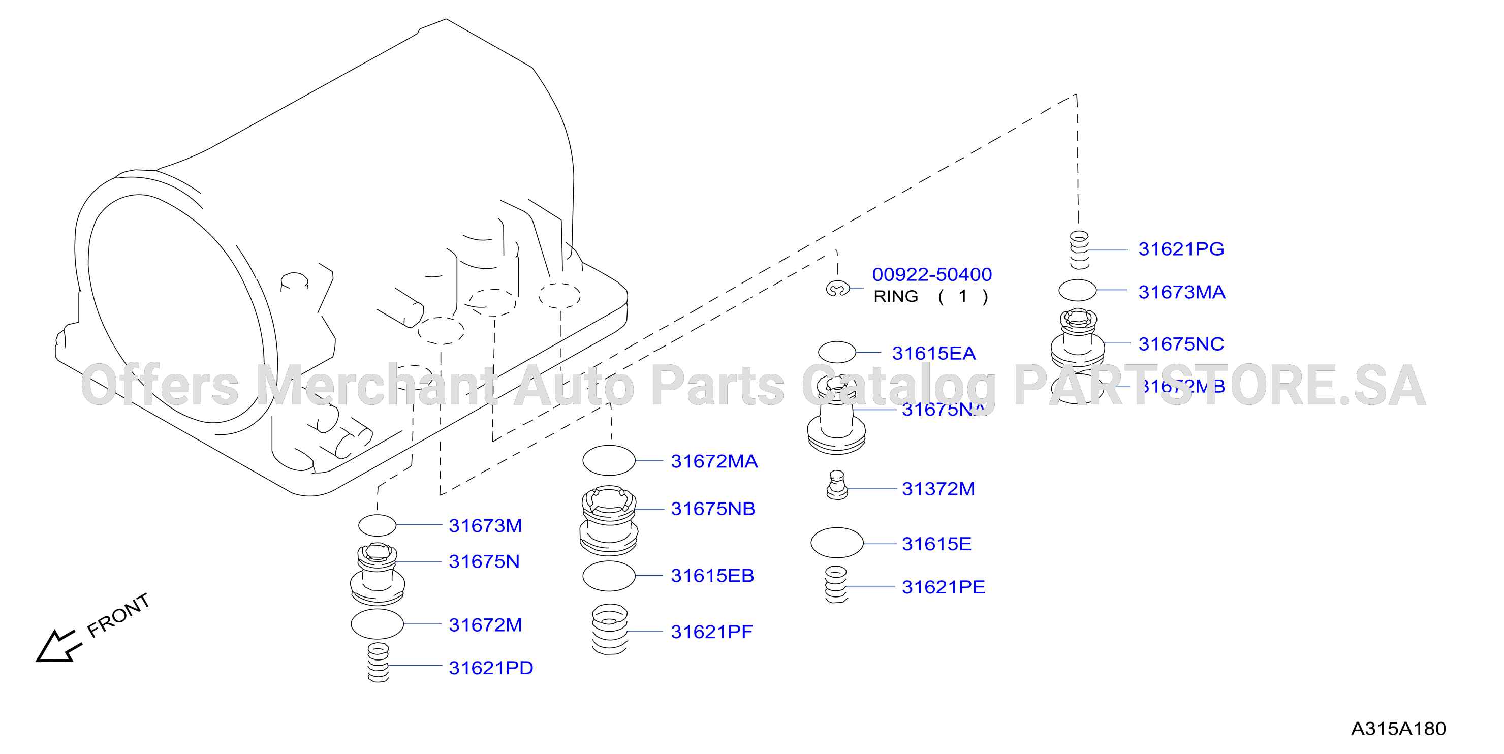 Clutch Band Servo Low Reverse Brake Parts