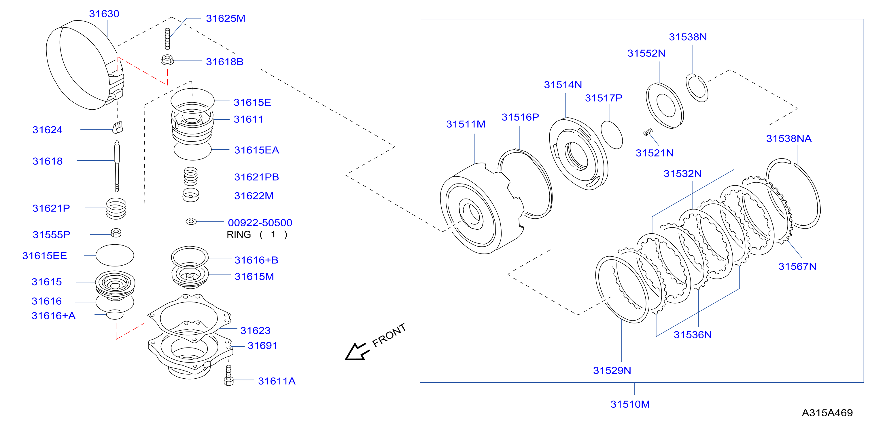 Clutch Band Servo Servo Reverse Clutch
