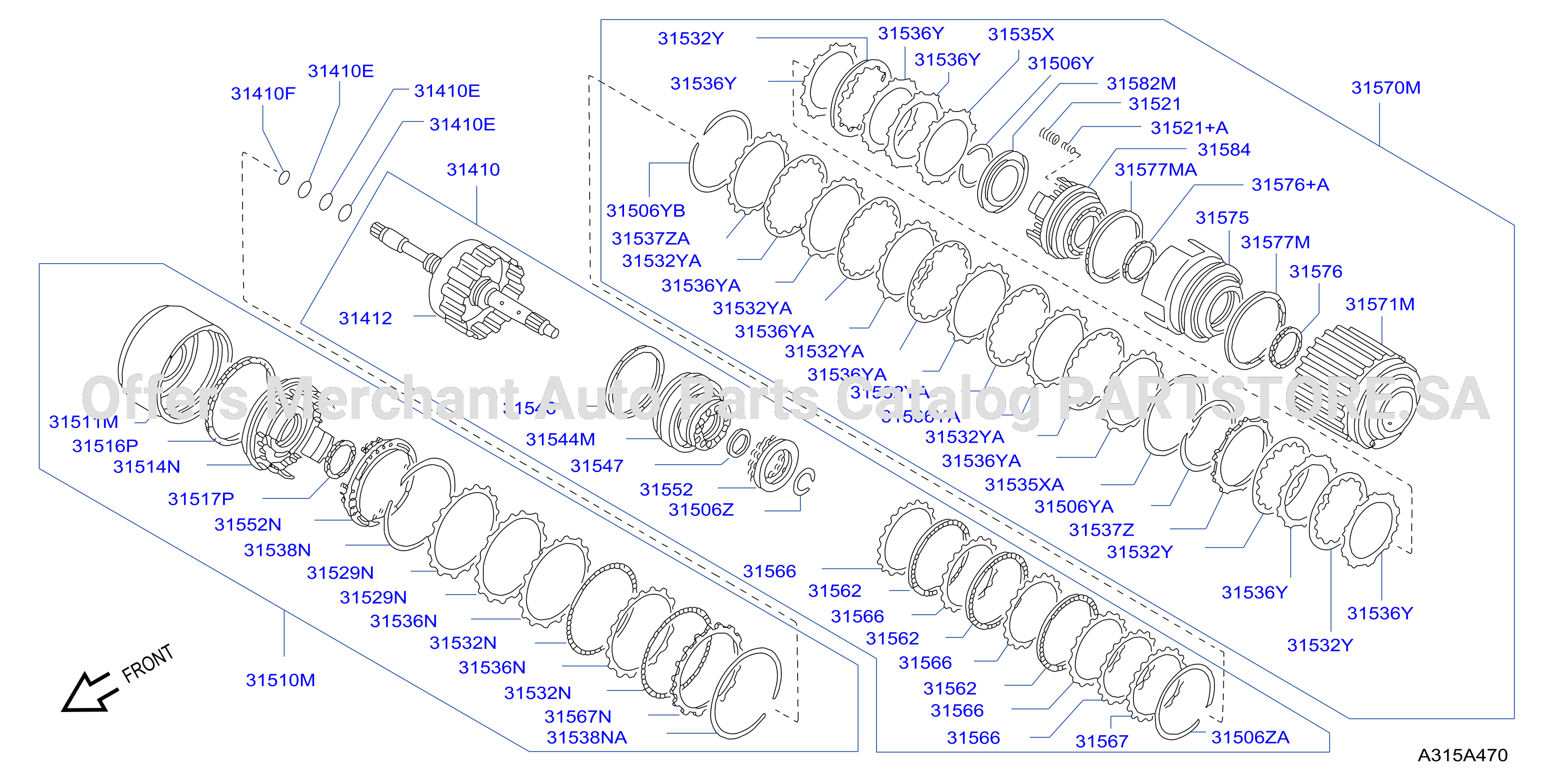 Clutch Band Servo Low Reverse Clutch