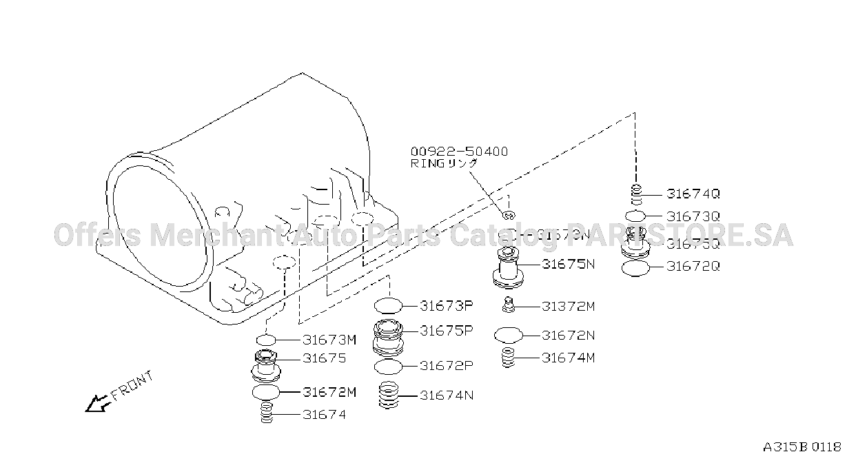 Clutch Band Servo Accumulator
