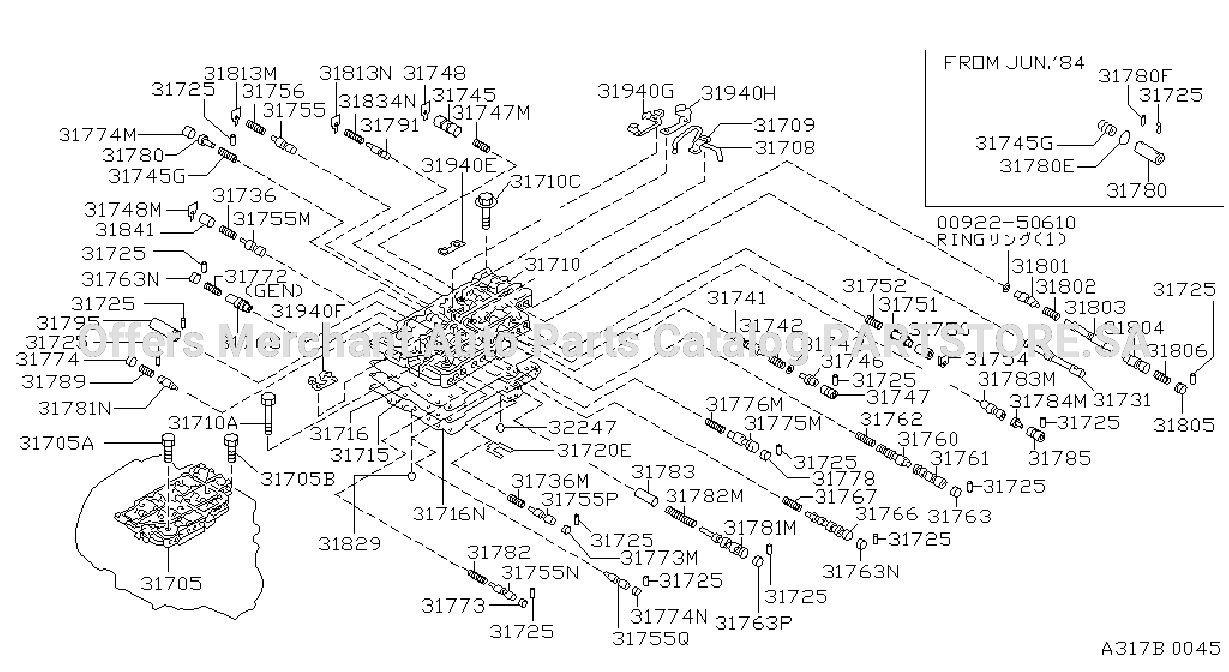 Control Valve Upper Rl4F02A