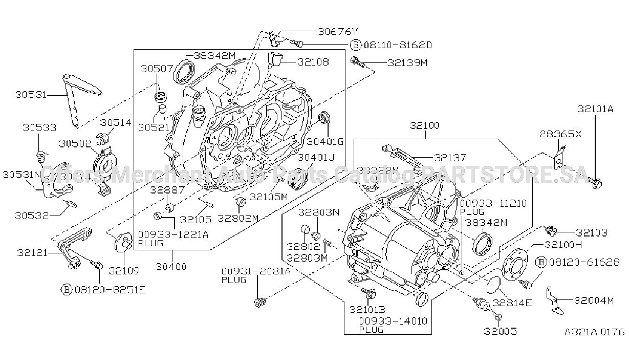 Transmission Case Clutch Release Rs5F31A