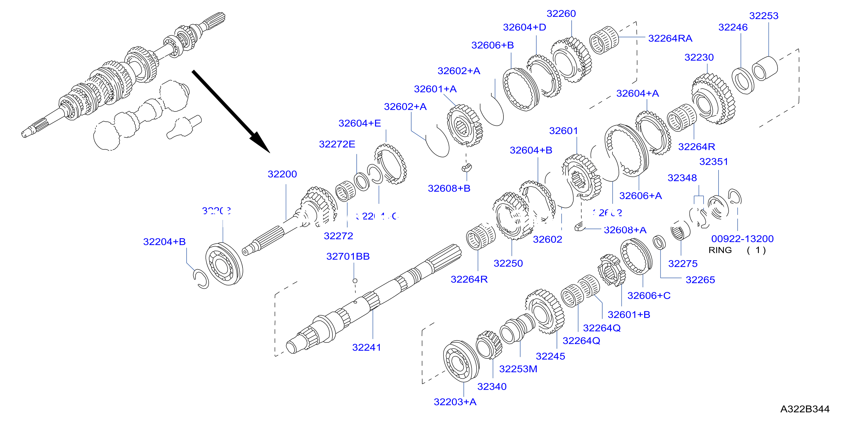 Transmission Gear Main Gear