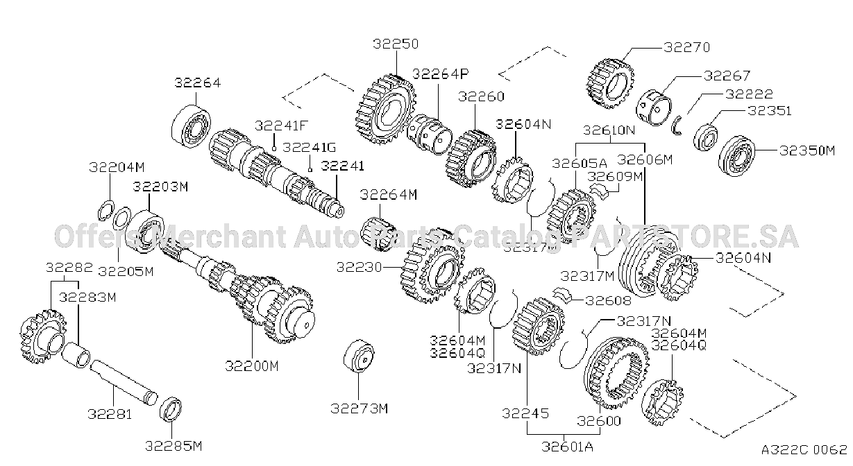 Transmission Gear Rn4F31A