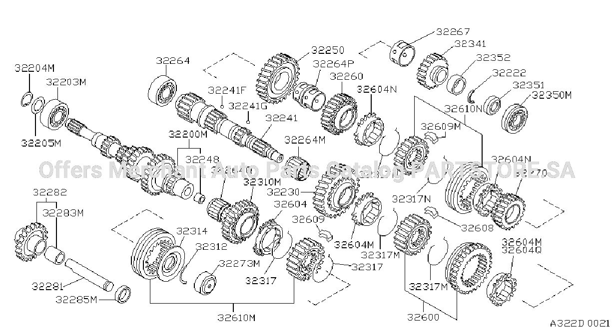 Transmission Gear Rs5F31A