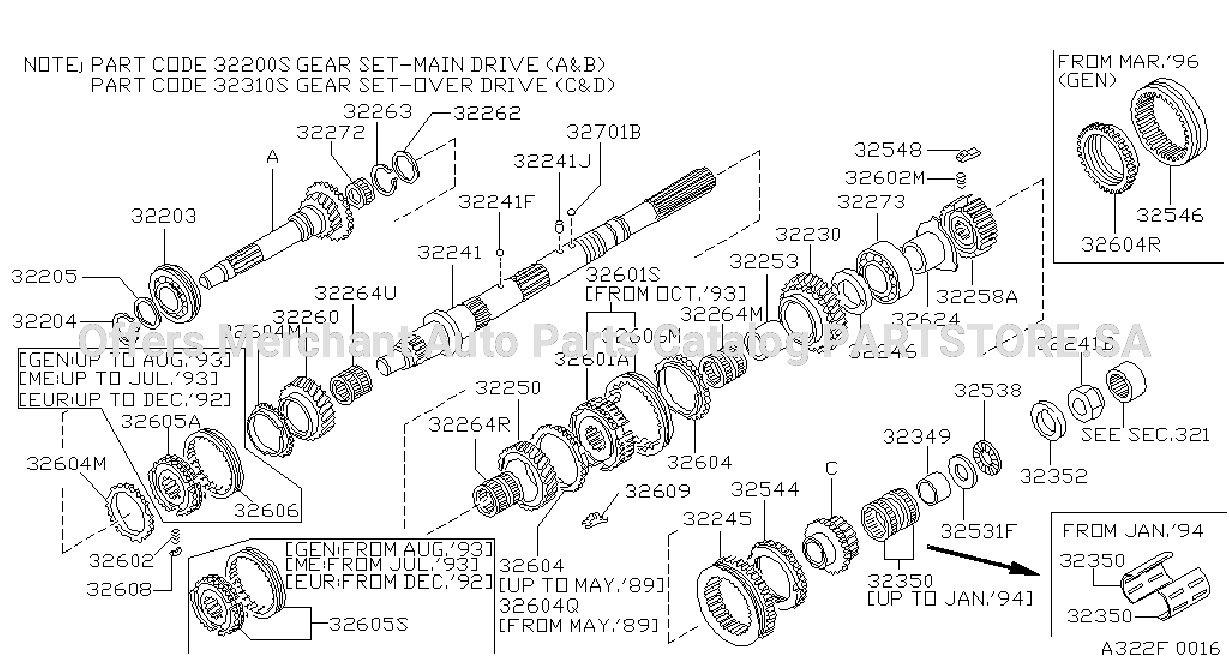 Transmission Gear Main Gear