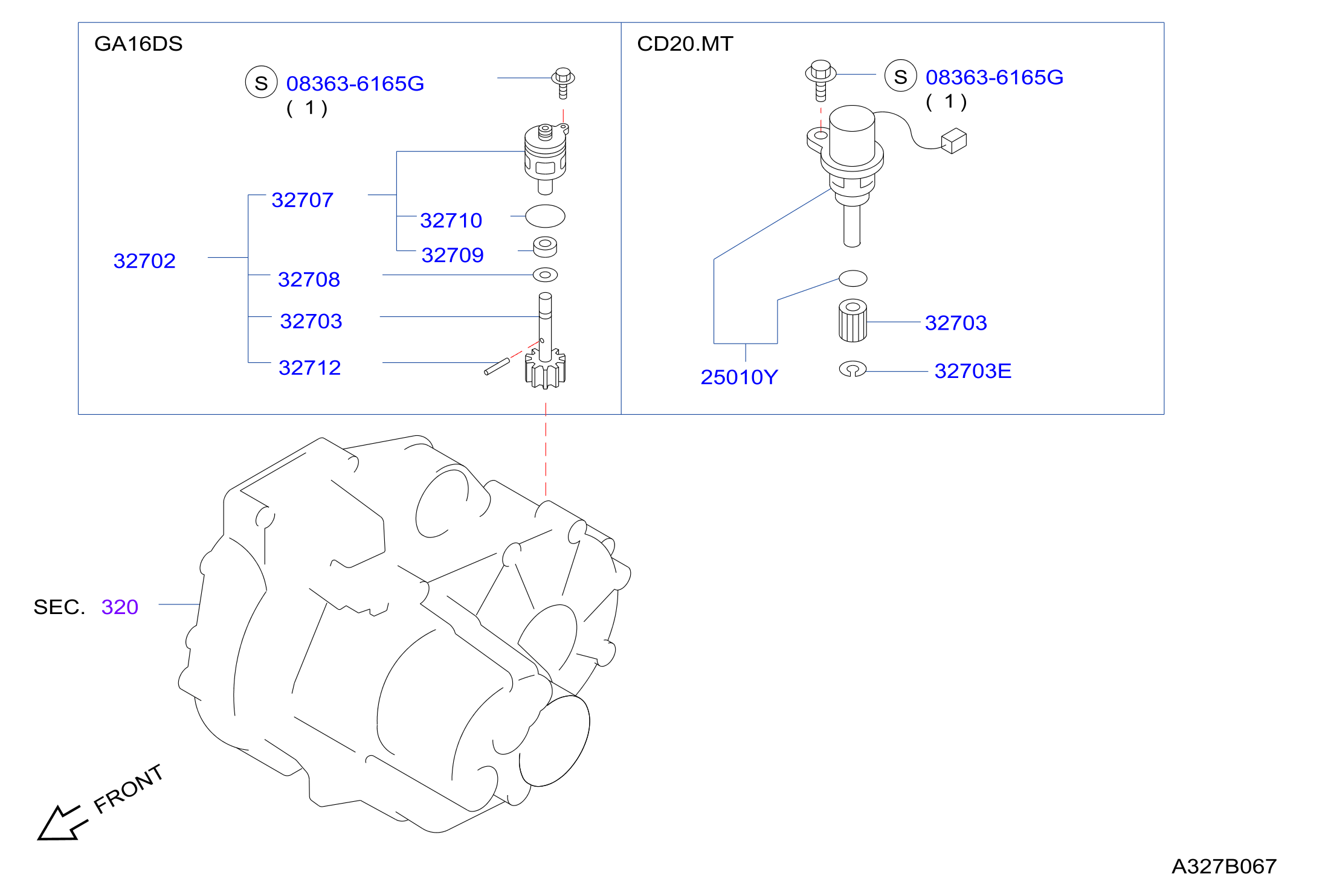 Speedometer Pinion