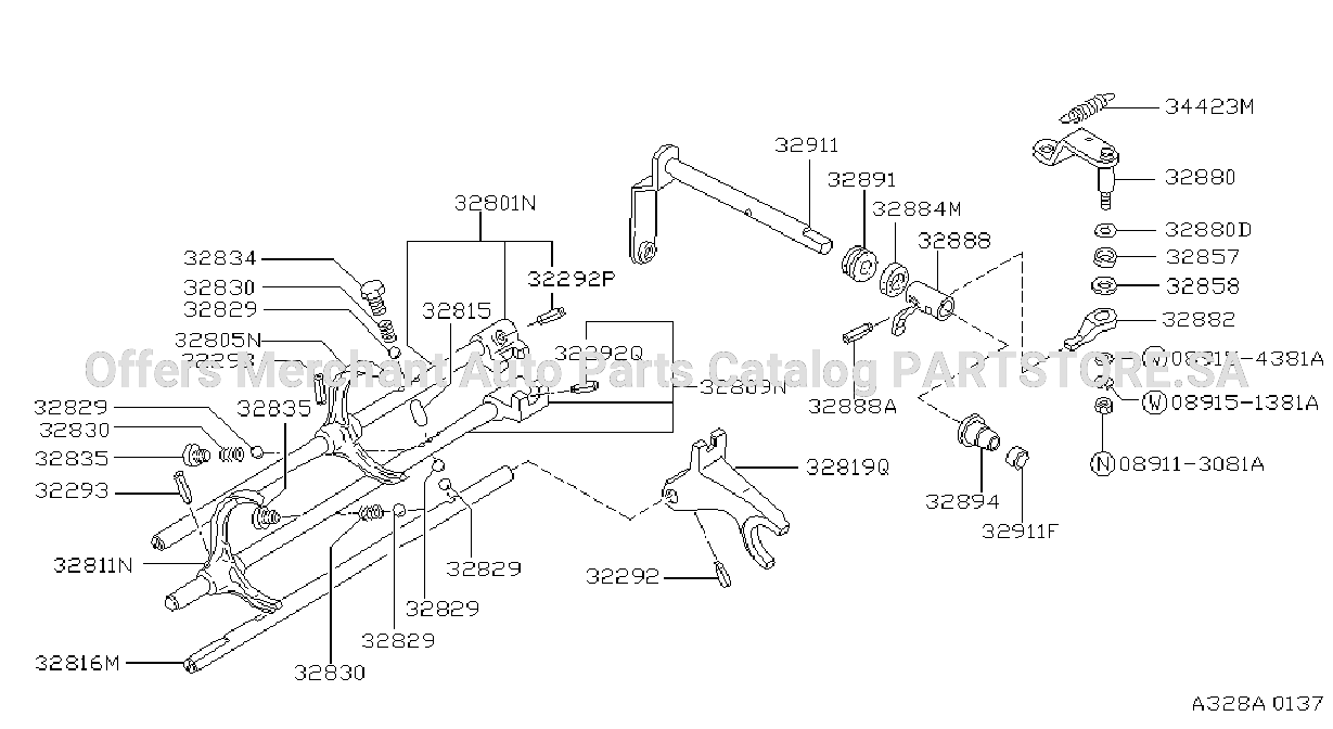 Transmission Shift Control R4W71C