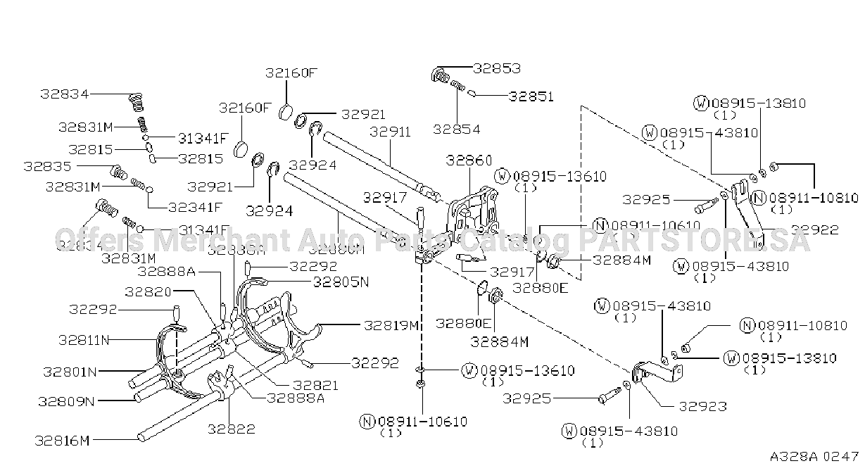Transmission Shift Control R4W63L