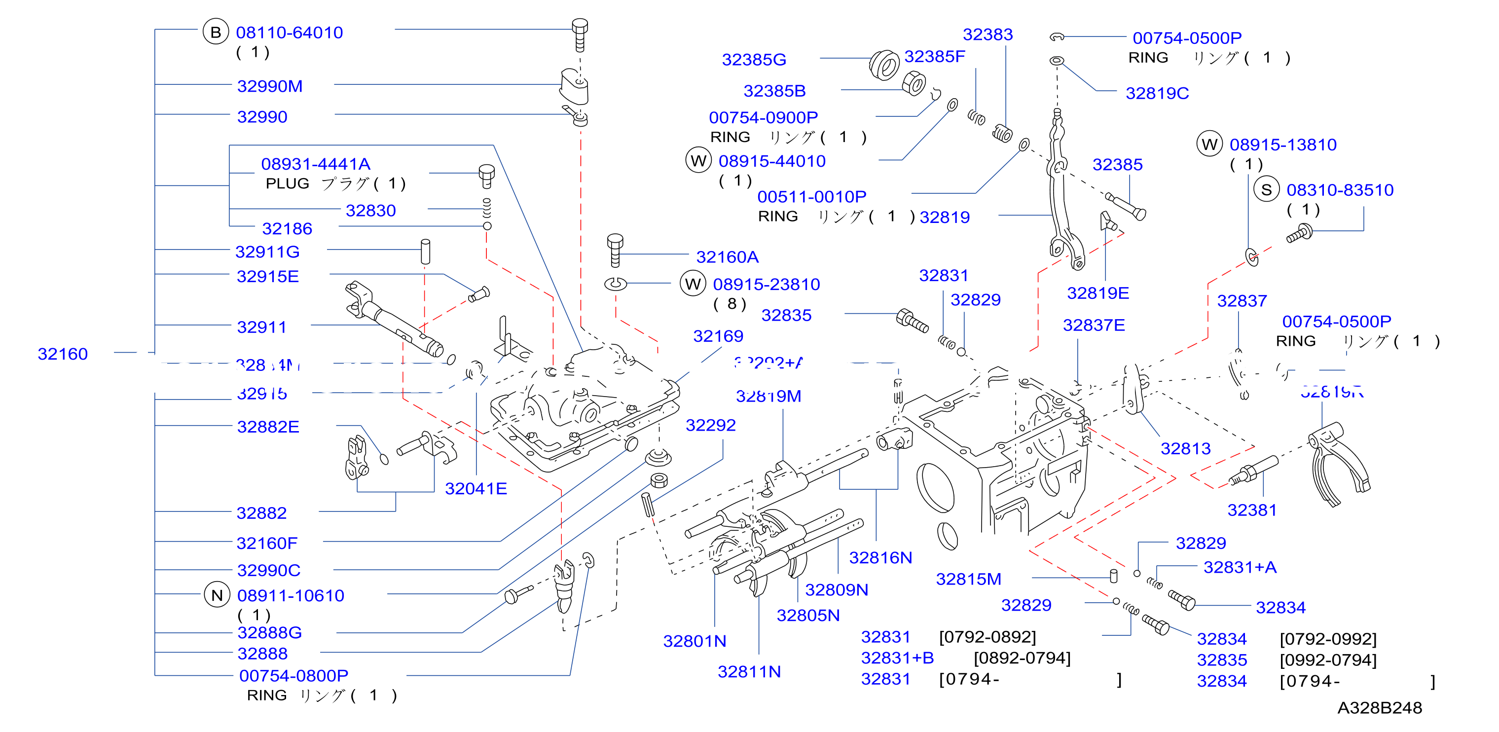 Transmission Shift Control Rs5W81A