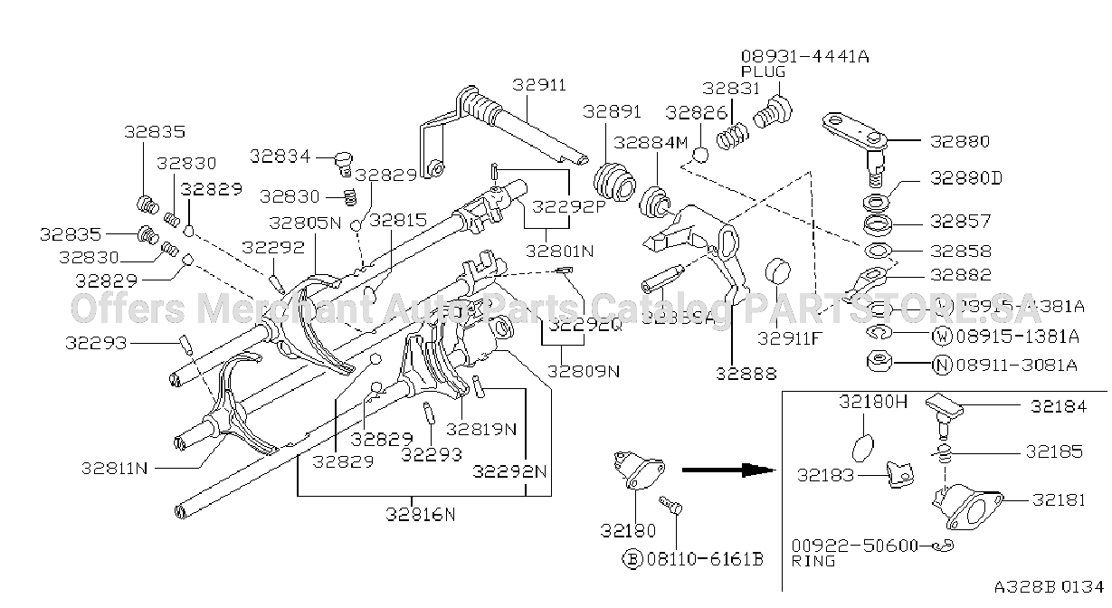 Transmission Shift Control Rs5W71C