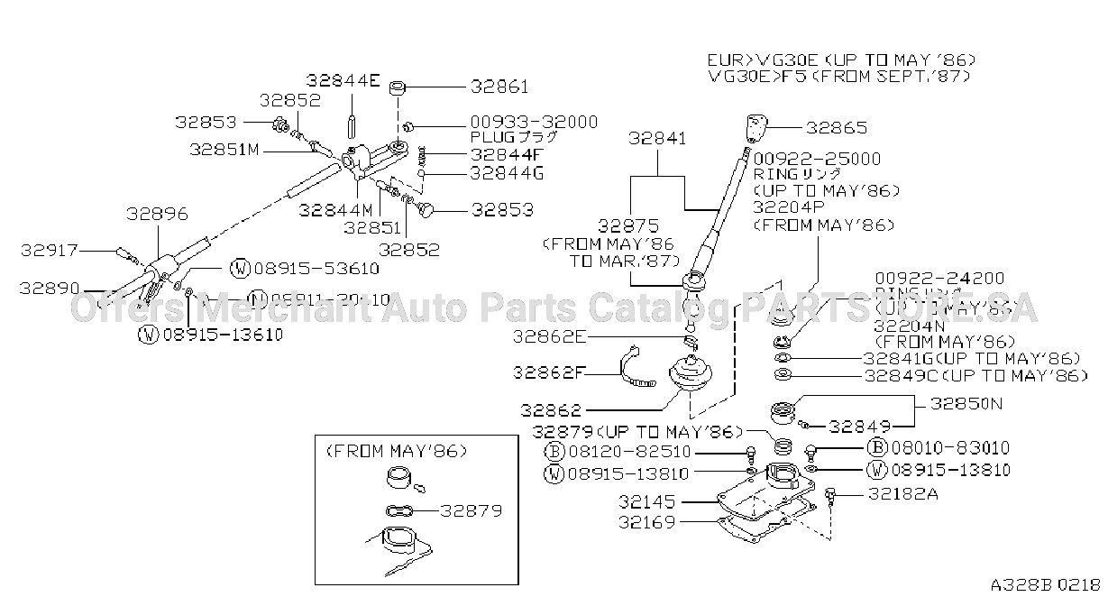 Transmission Shift Control Shift Control Fs5W71C