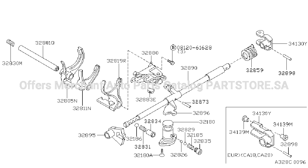 Transmission Shift Control Rn4F31A Rs5F31A