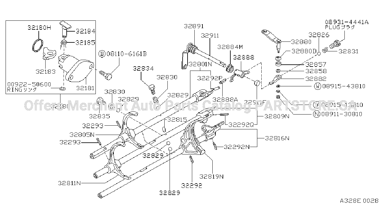 Transmission Shift Control Rs5W71C