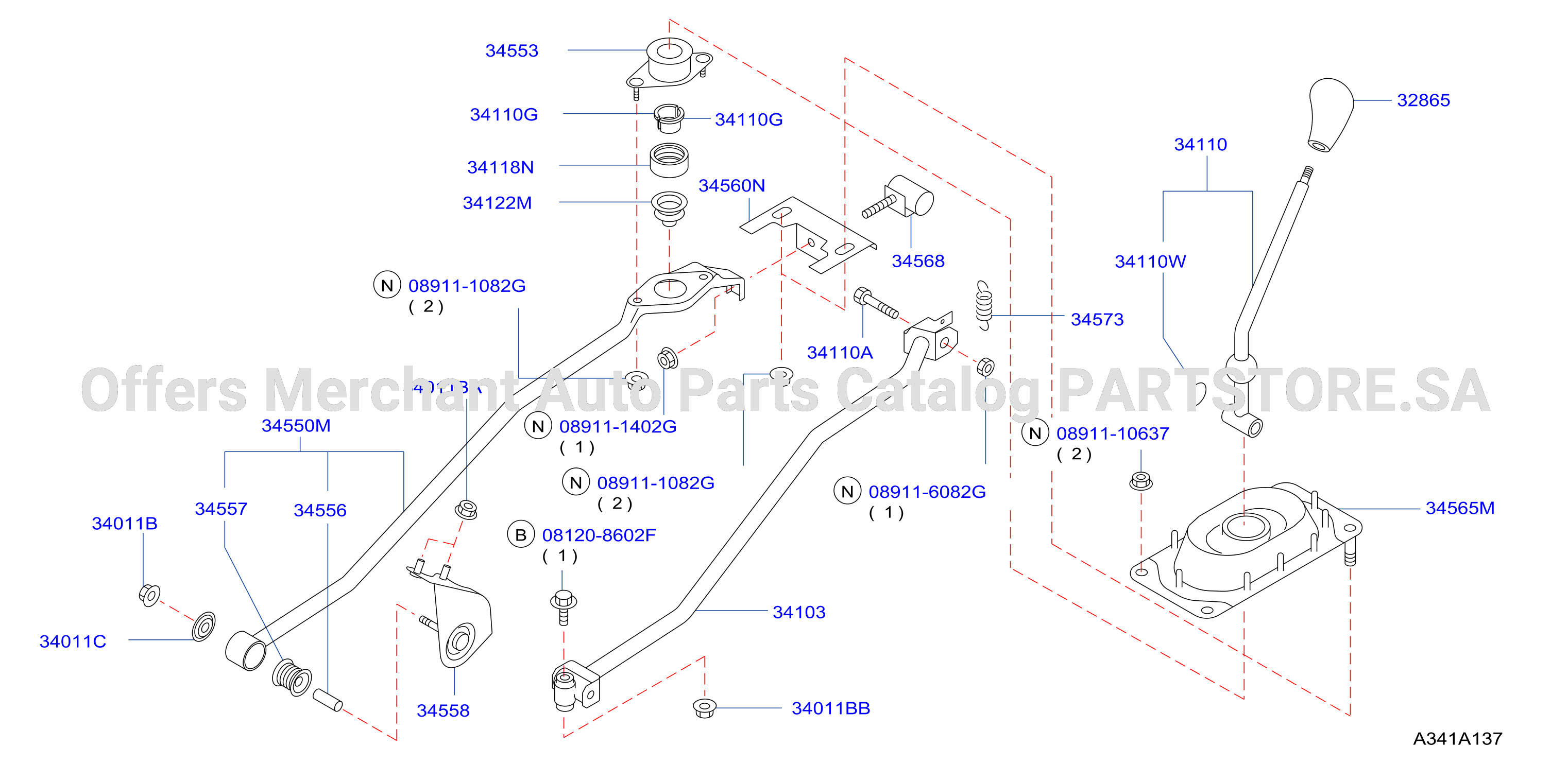 Transmission Control Linkage