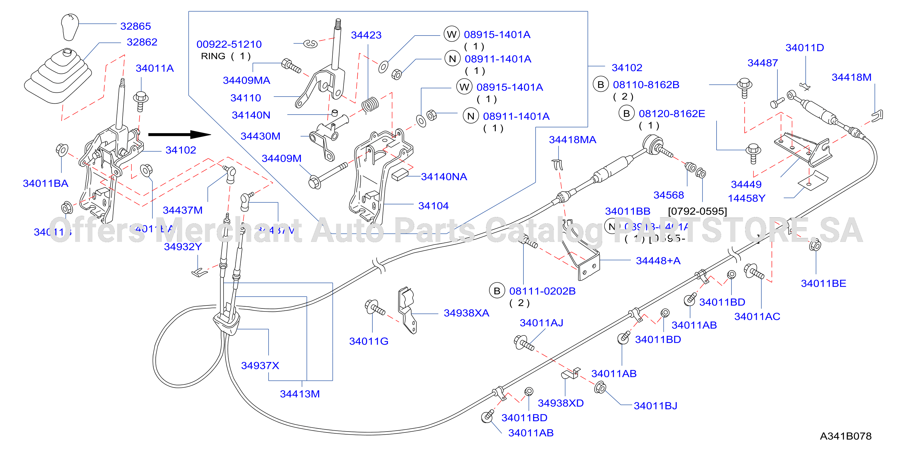Transmission Control Linkage