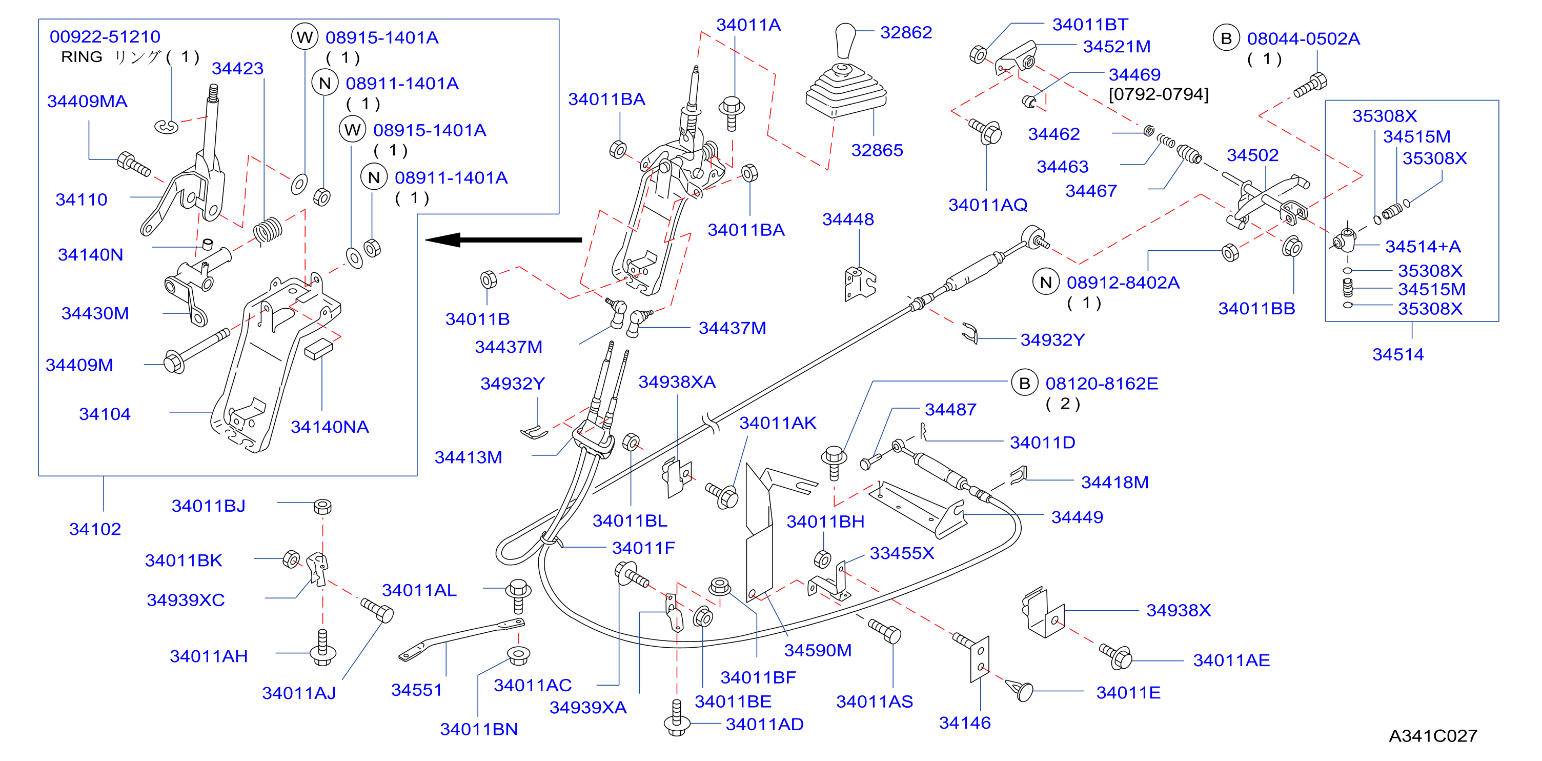 Transmission Control Linkage