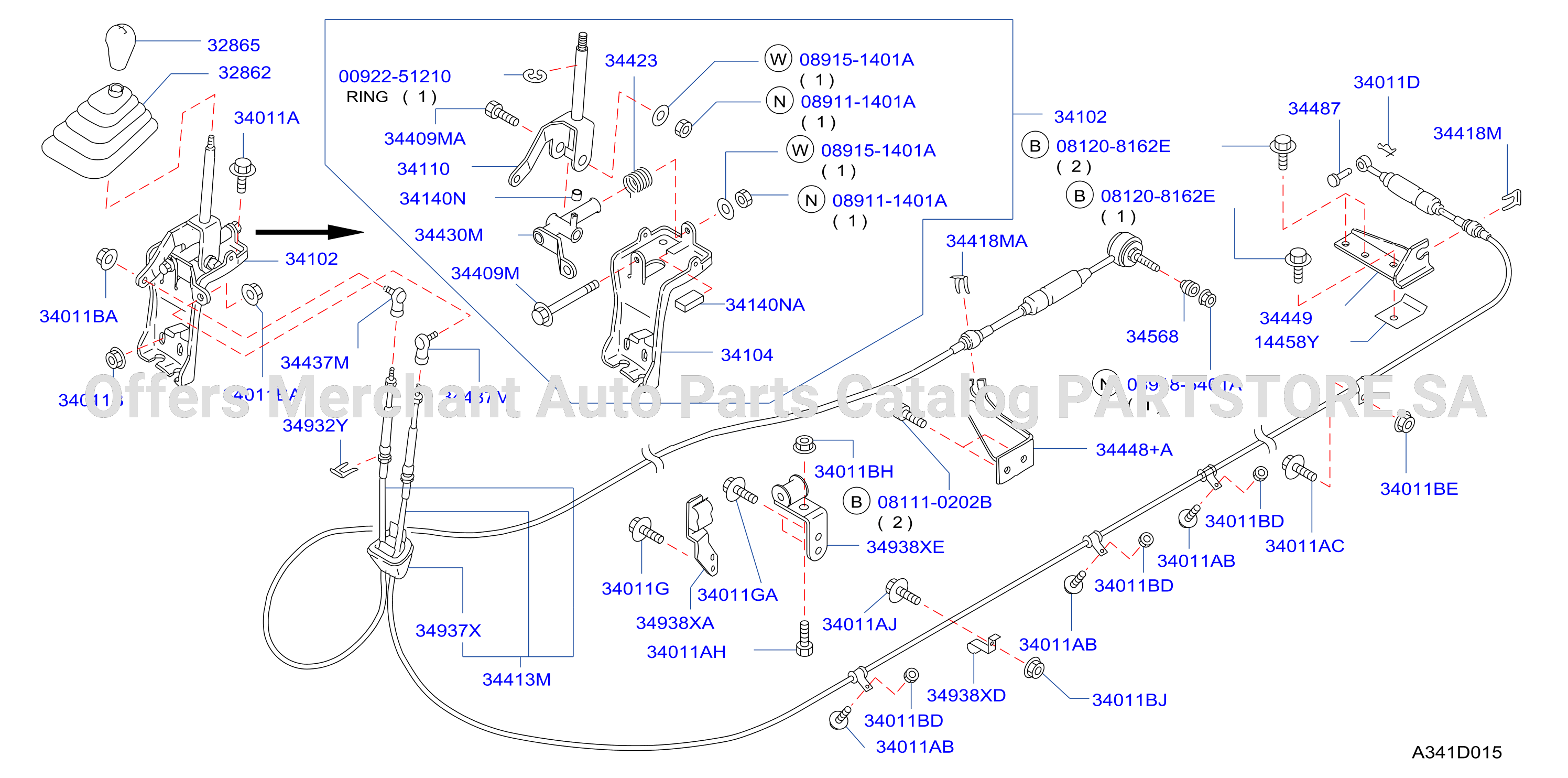 Transmission Control Linkage