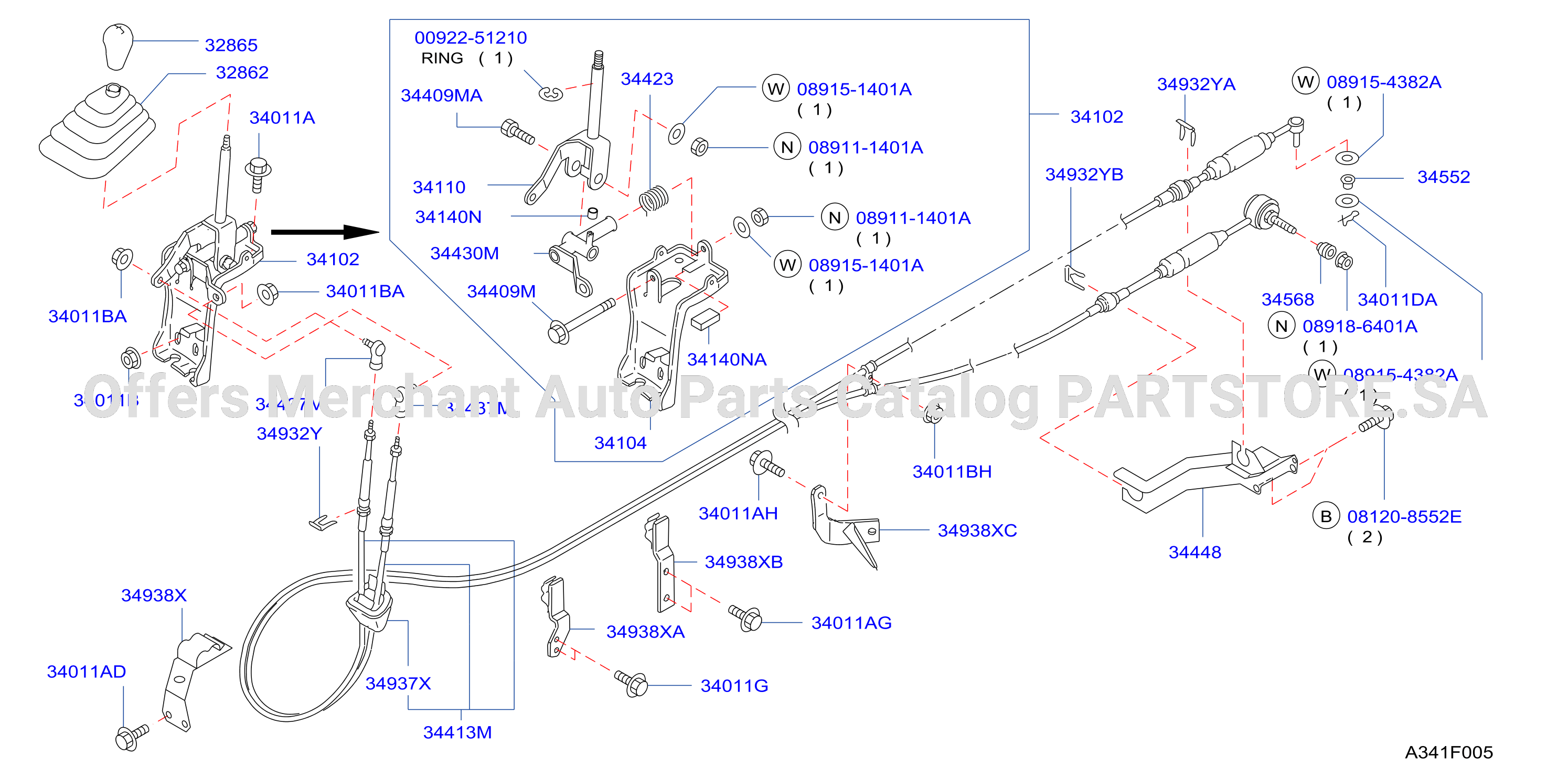Transmission Control Linkage