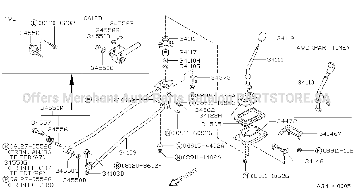 Transmission Control Linkage