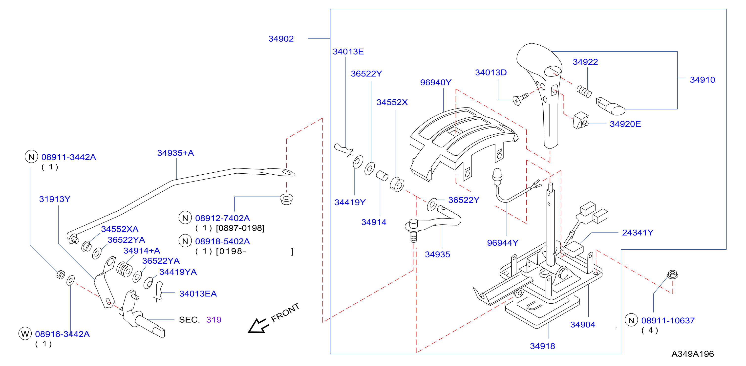 Auto Transmission Control Device