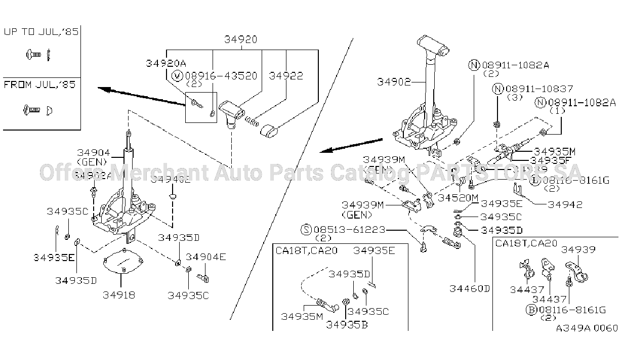 Auto Transmission Control Device