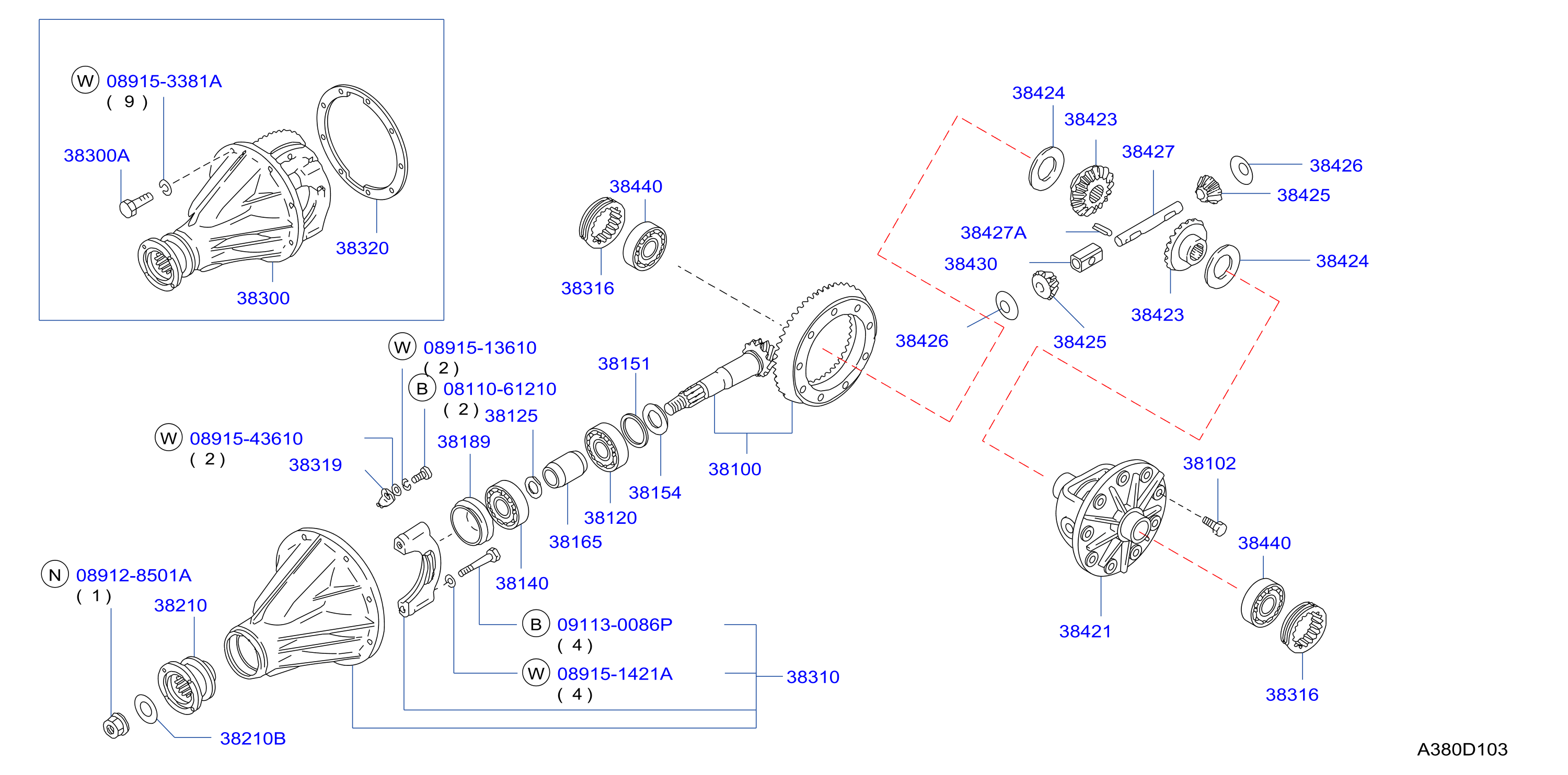 Rear Final Drive 2 Pinion