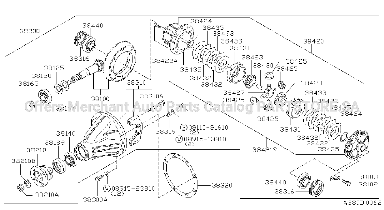 Rear Final Drive