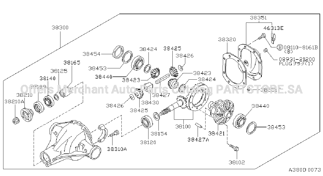 Rear Final Drive C200