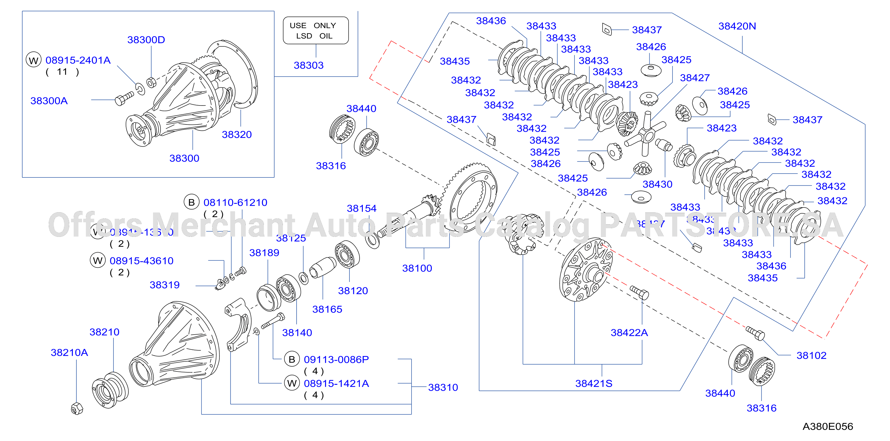 Rear Final Drive Lsd