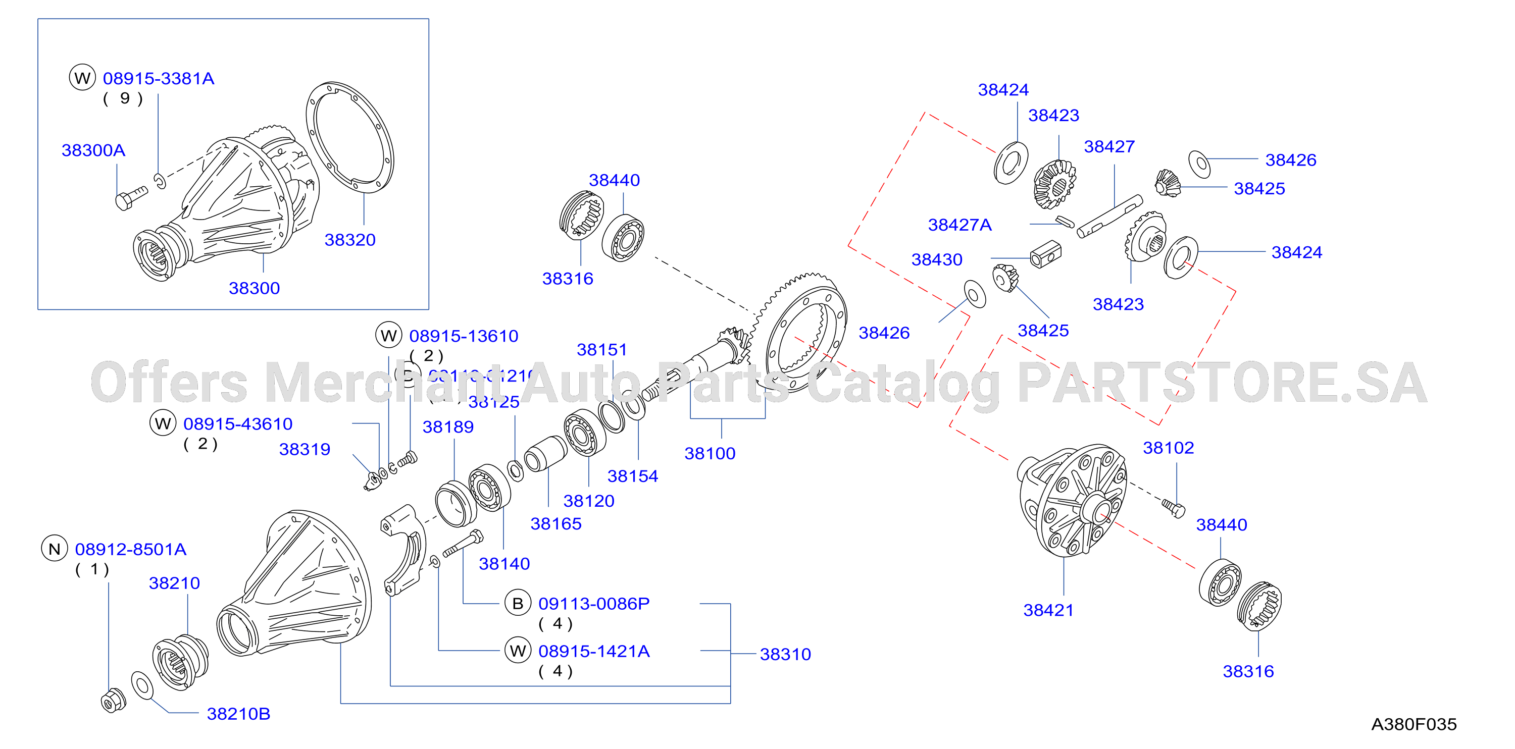 Rear Final Drive 2 Pinion