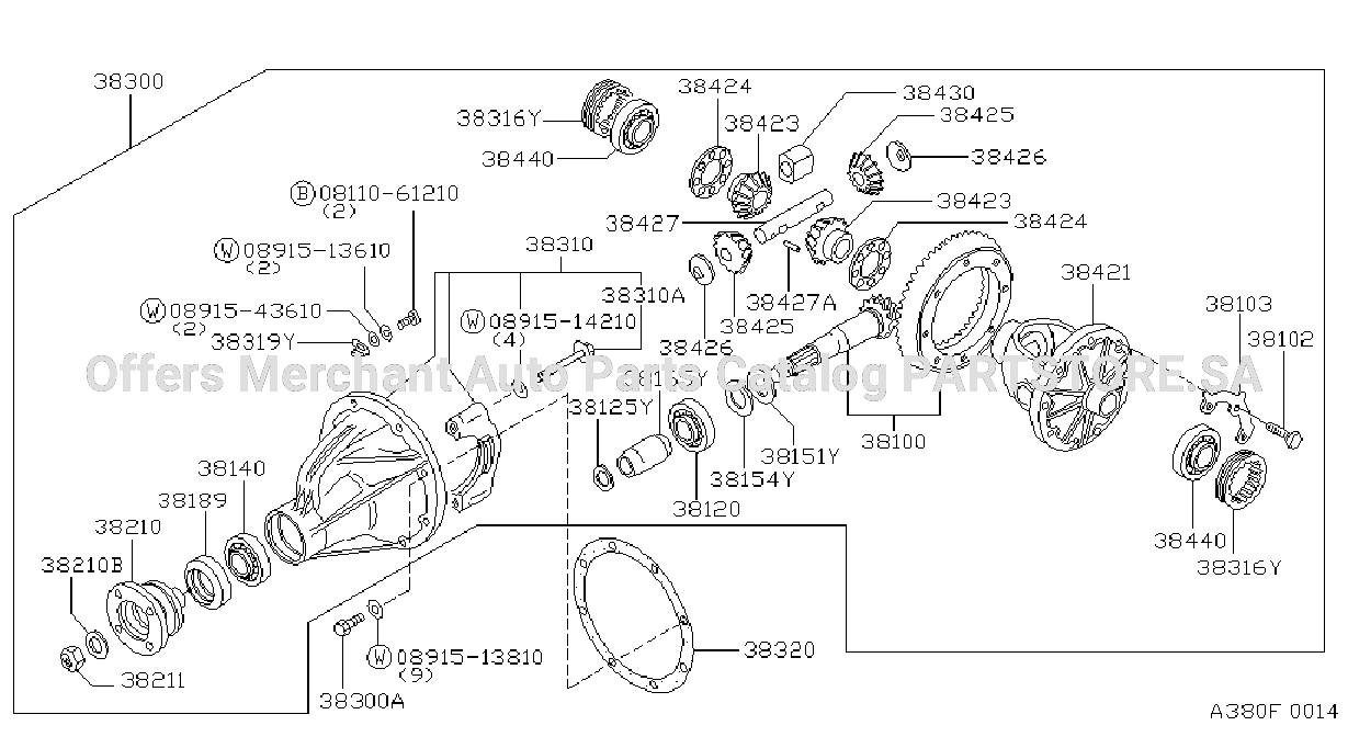 Rear Final Drive