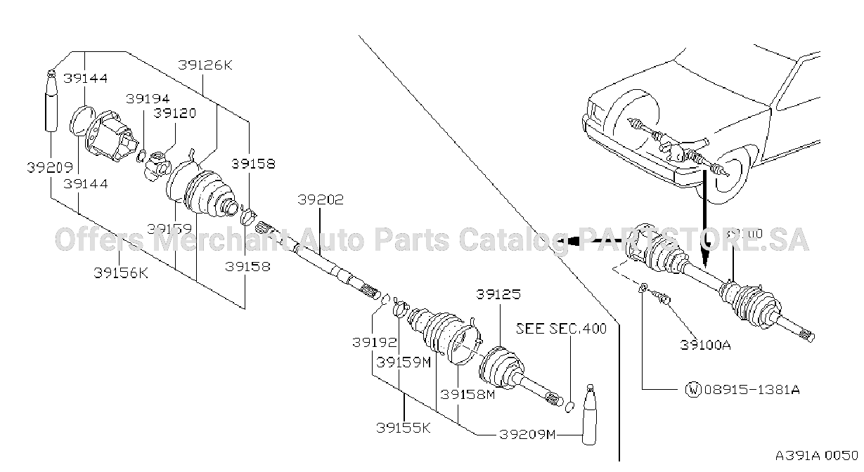 Front Drive Shaft