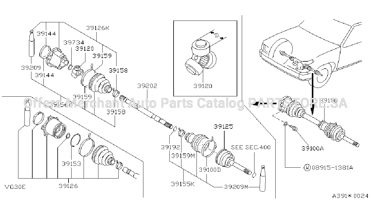 Front Drive Shaft