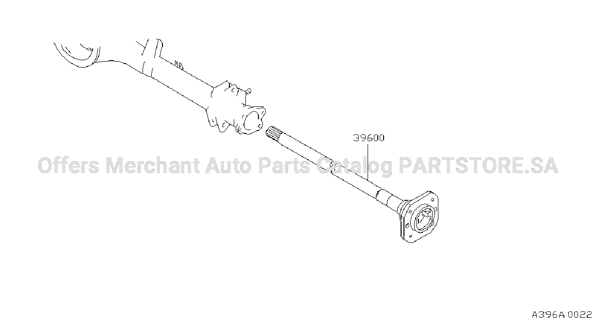 Rear Drive Shaft Rigid