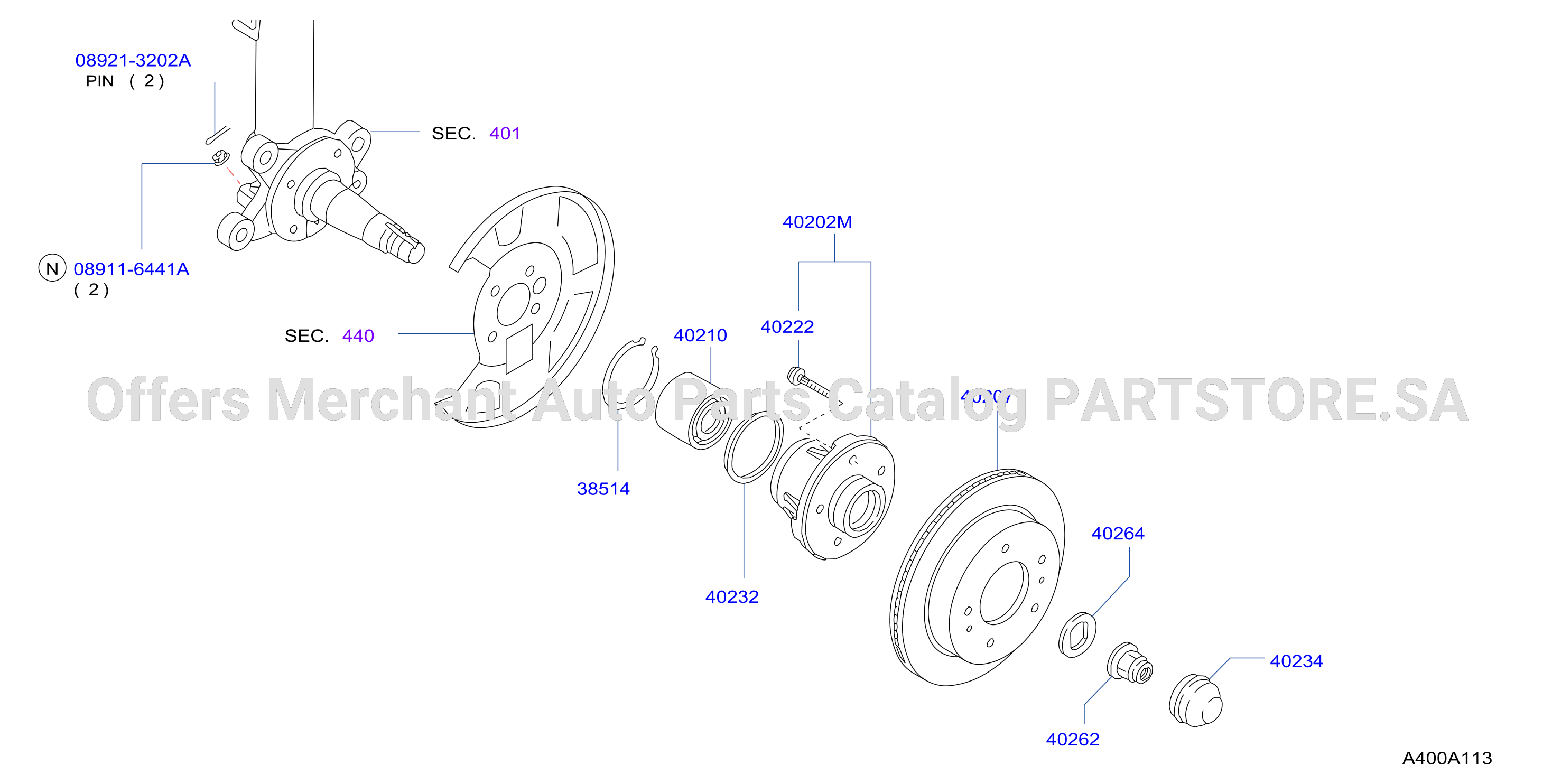 Front Axle
