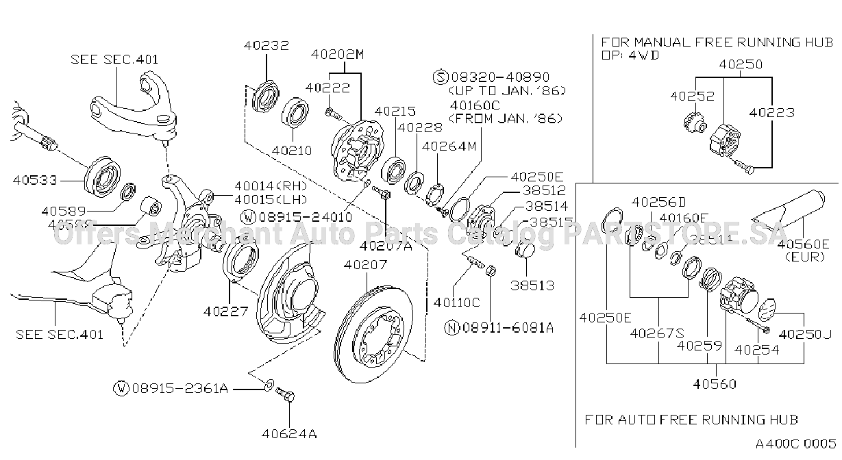 Front Axle