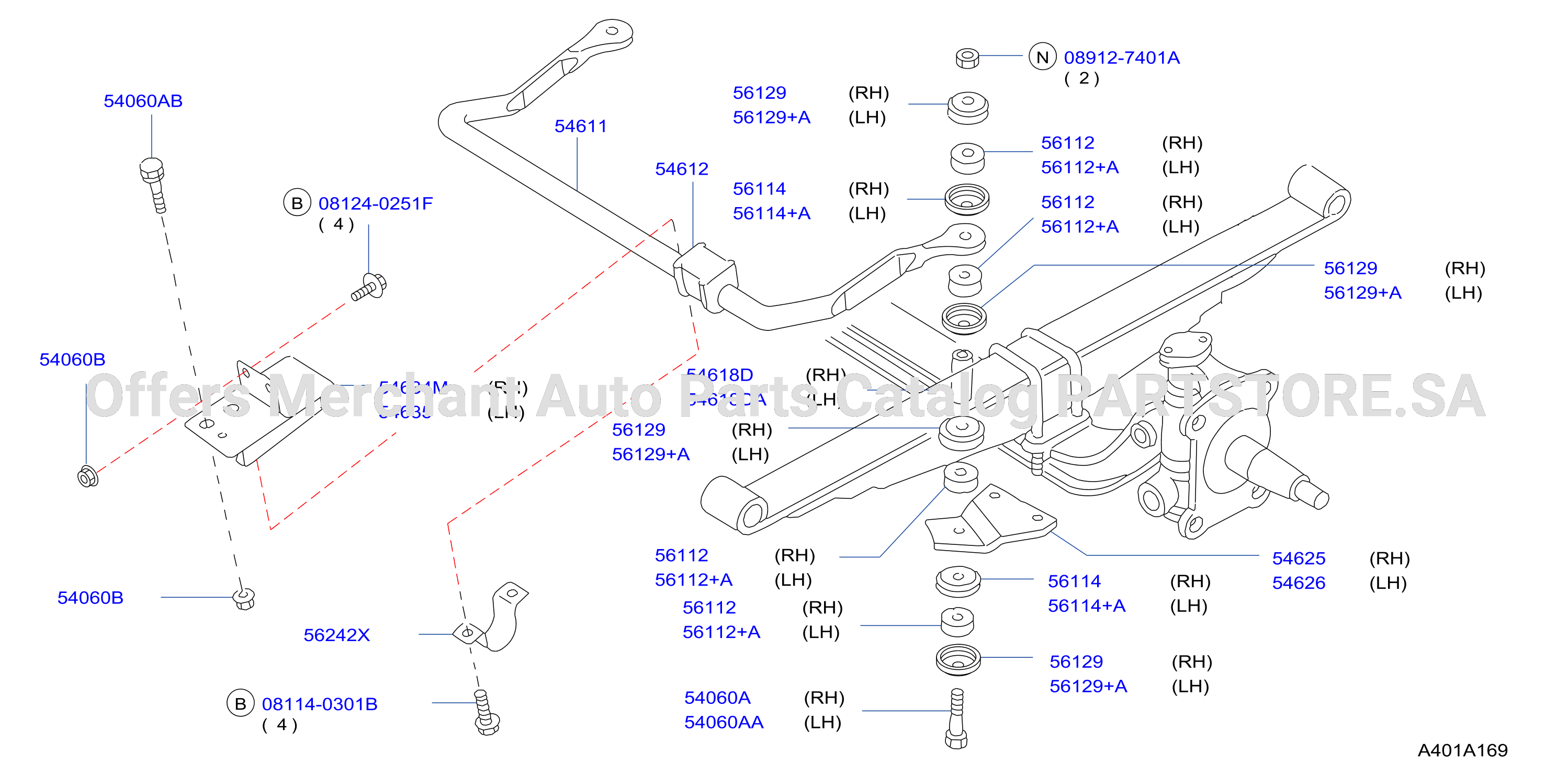 Front Suspension Abs Stabilizer Parts