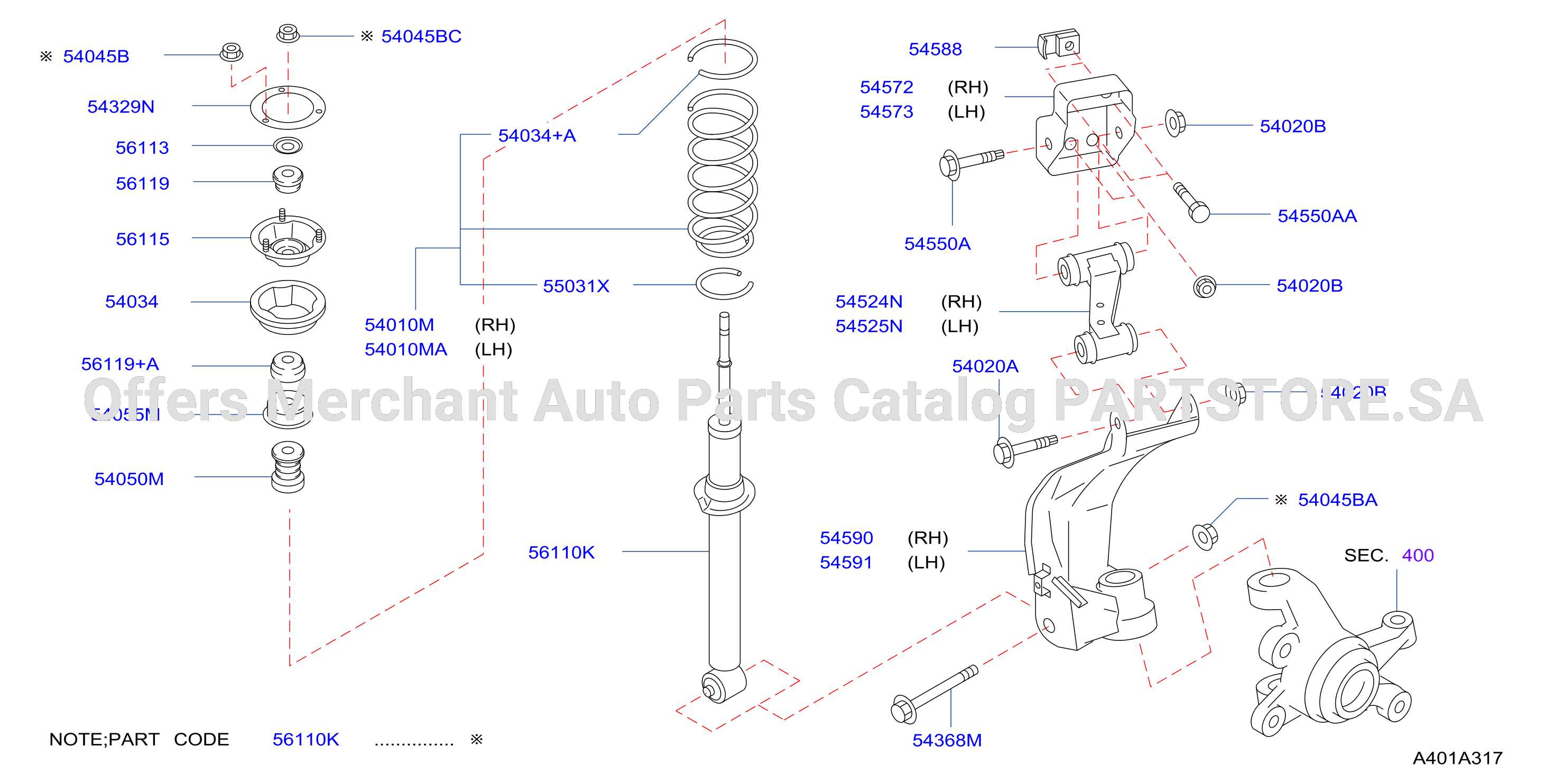 Front Suspension Absorber Fr Extension