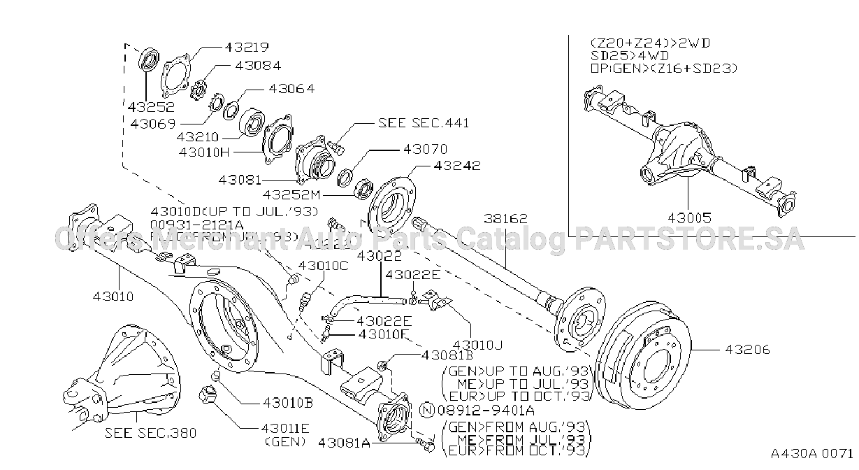 Rear Axle