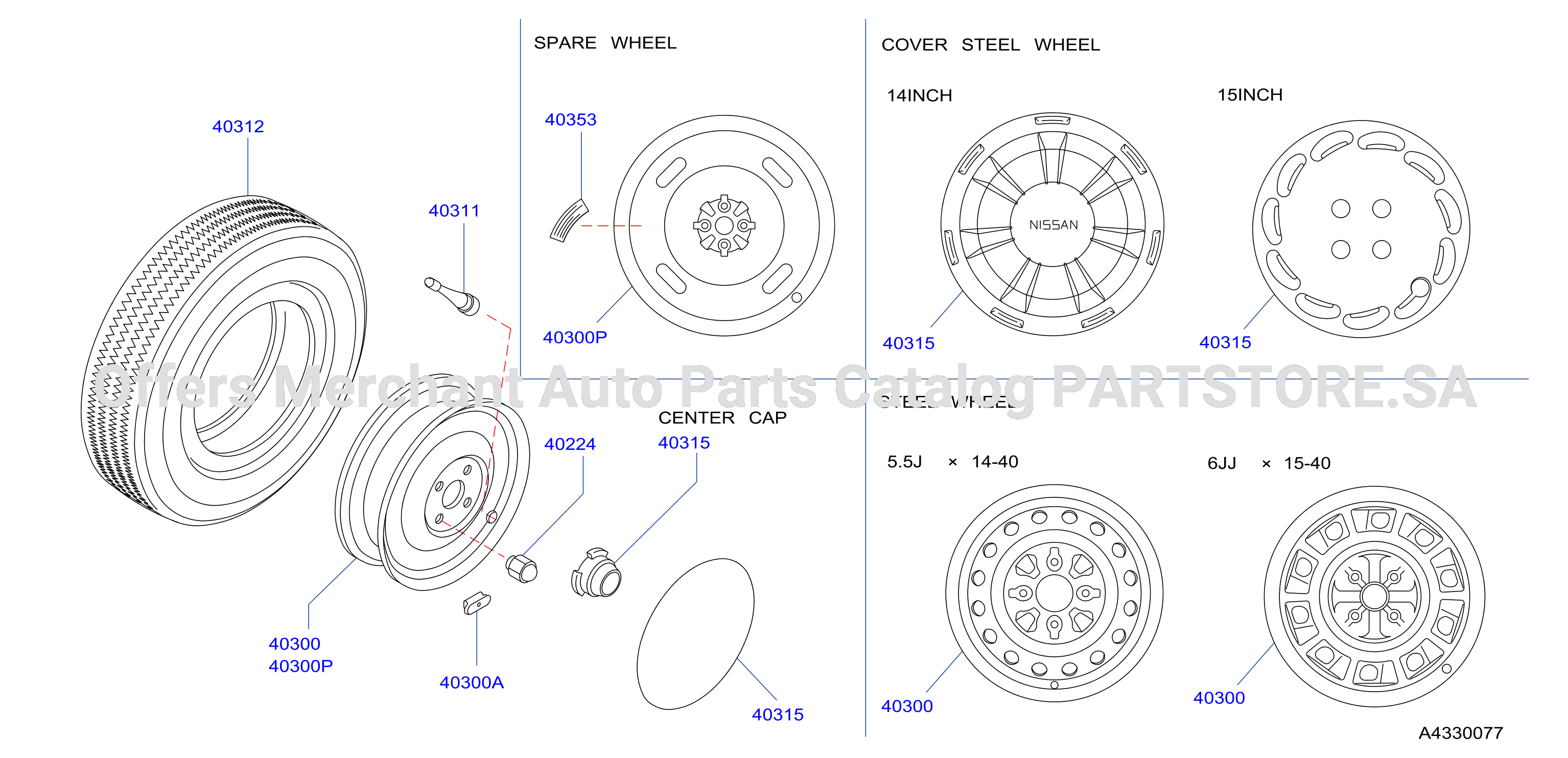Road Wheel Tire Steel Wheel