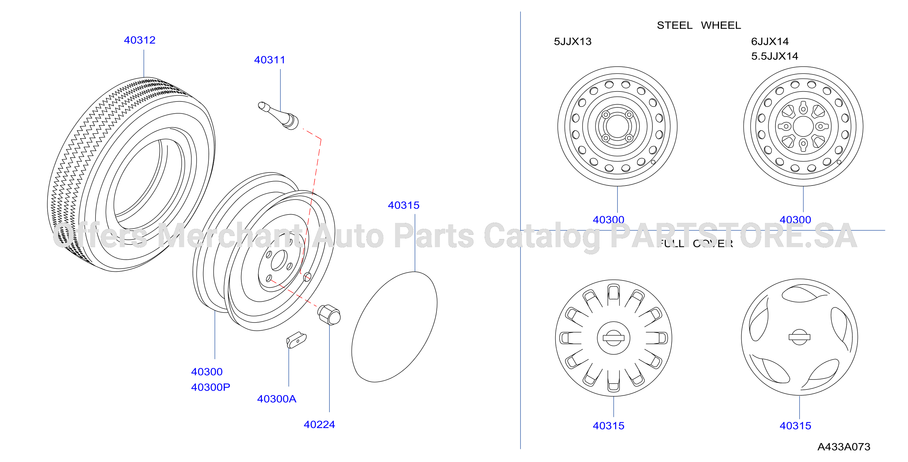 Road Wheel Tire Steel Wheel