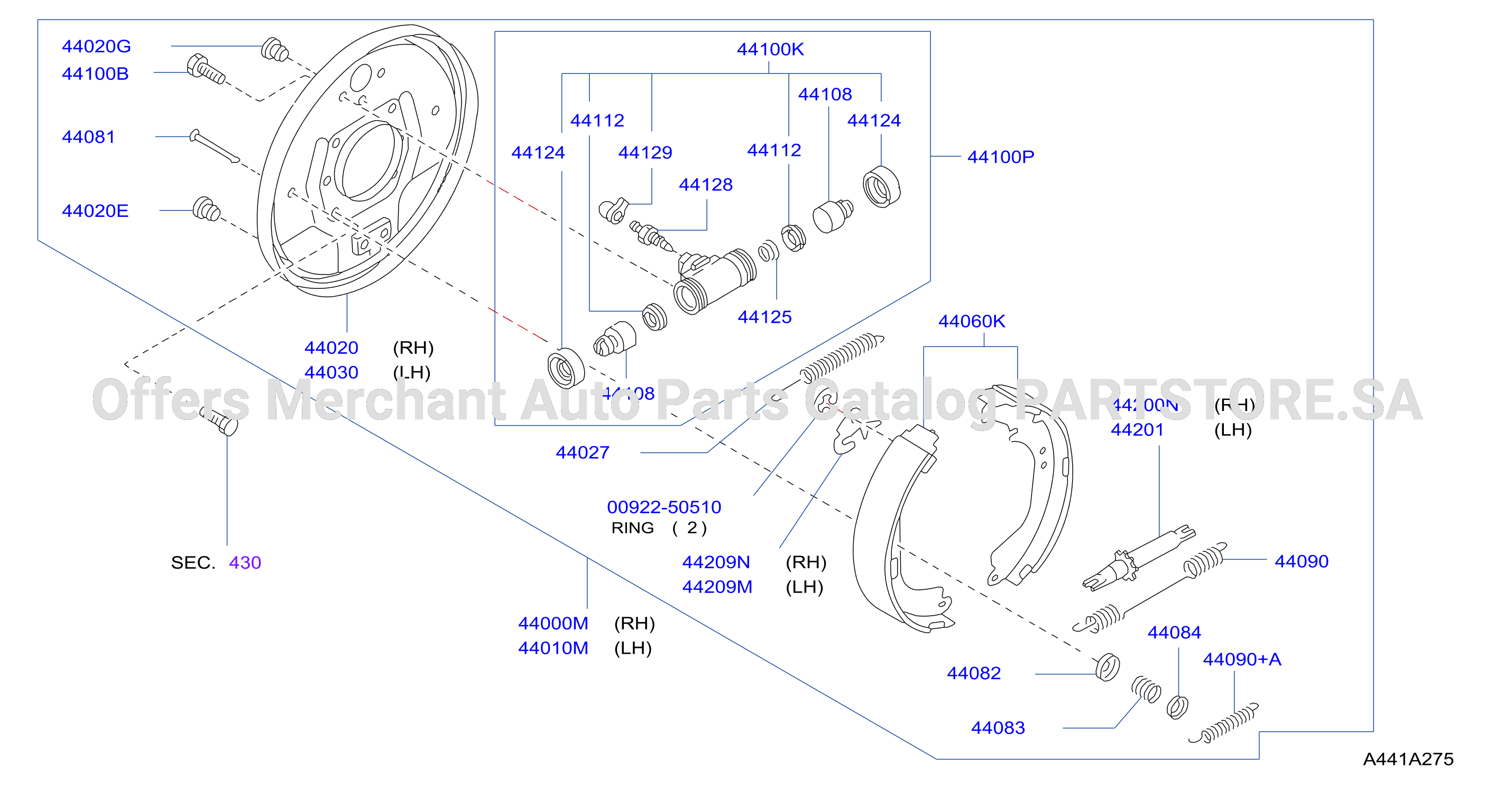 Rear Brake Drum Brake